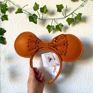 Disney Brown Ear Headband with Bow